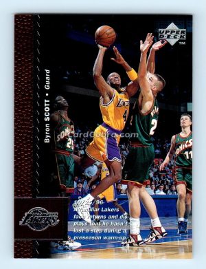 1996 Upper Deck #241 Byron Scott Los Angeles Lakers