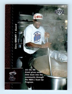 1996 Upper Deck #246 Gary Grant Miami Heat