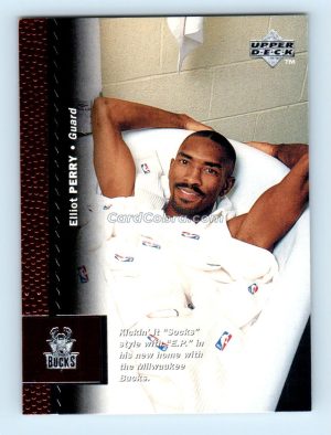 1996 Upper Deck #250 Elliot Perry Milwaukee Bucks