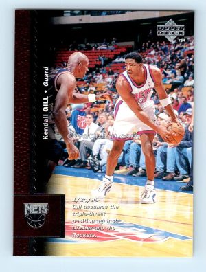 1996 Upper Deck #255 Kendall Gill New Jersey Nets