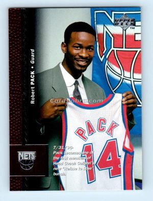 1996 Upper Deck #258 Robert Pack New Jersey Nets