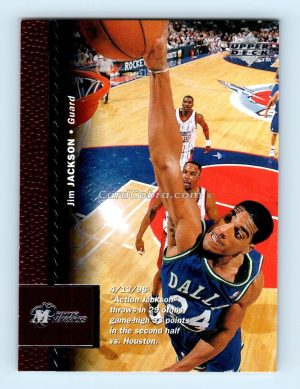 1996 Upper Deck #26 Jim Jackson Dallas Mavericks