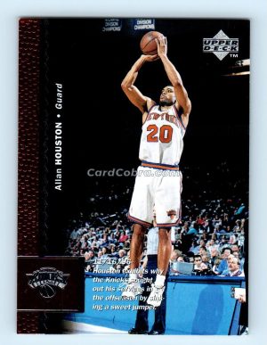 1996 Upper Deck #260 Allan Houston New York Knicks