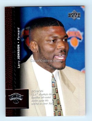 1996 Upper Deck #261 Larry Johnson New York Knicks