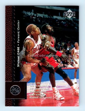 1996 Upper Deck #272 Michael Cage Philadelphia 76ers