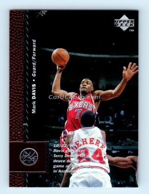 1996 Upper Deck #275 Mark Davis Philadelphia 76ers