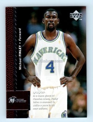 1996 Upper Deck #277 Michael Finley Dallas Mavericks