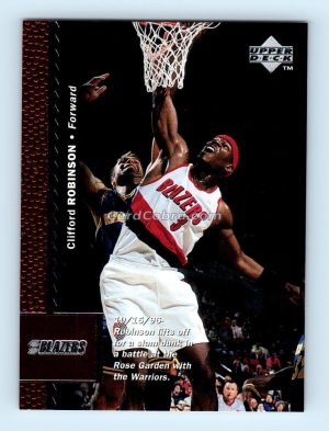 1996 Upper Deck #286 Clifford Robinson Portland Trail Blazers