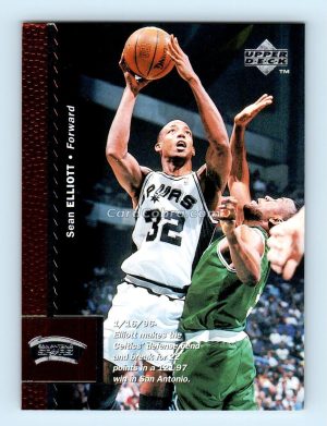 1996 Upper Deck #293 Sean Elliott San Antonio Spurs