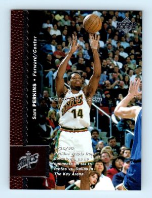 1996 Upper Deck #298 Sam Perkins Seattle SuperSonics