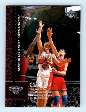 1996 Upper Deck #3 Christian Laettner Atlanta Hawks