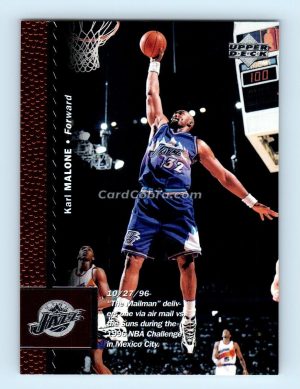 1996 Upper Deck #304 Karl Malone Utah Jazz