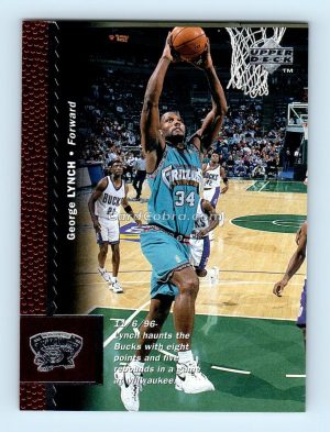 1996 Upper Deck #309 George Lynch Vancouver Grizzlies