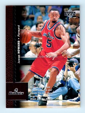 1996 Upper Deck #312 Juwan Howard Washington Bullets