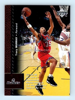 1996 Upper Deck #313 Tracy Murray Washington Bullets