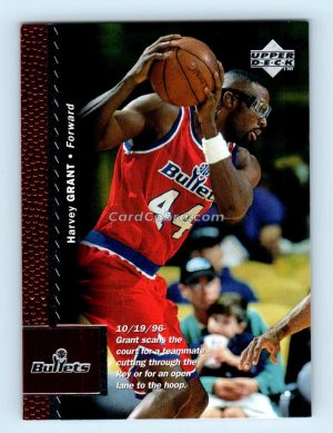 1996 Upper Deck #315 Harvey Grant Washington Bullets