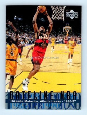 1996 Upper Deck #318 Dikembe Mutombo Atlanta Hawks/Denver Nuggets