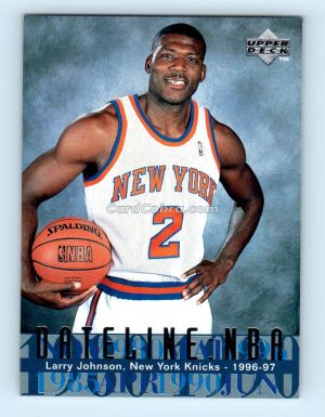 1996 Upper Deck #319 Larry Johnson New York Knicks/Charlotte Hornets