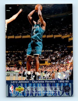 1996 Upper Deck #319 Larry Johnson New York Knicks/Charlotte Hornets