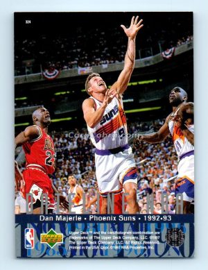 1996 Upper Deck #324 Dan Majerle Miami Heat/Phoenix Suns