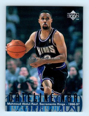 1996 Upper Deck #328 Mahmoud Abdul-Rauf Sacramento Kings/Denver Nuggets