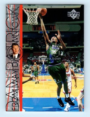 1996 Upper Deck #345 Glenn Robinson Milwaukee Bucks