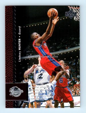 1996 Upper Deck #35 Lindsey Hunter Detroit Pistons