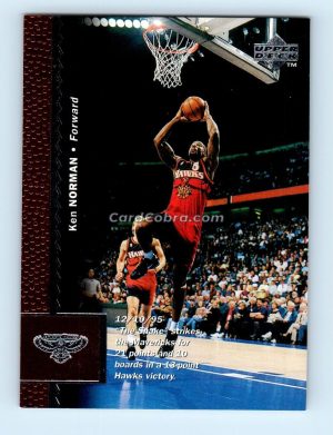 1996 Upper Deck #4 Ken Norman Atlanta Hawks