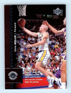 1996 Upper Deck #40 Chris Mullin Golden State Warriors