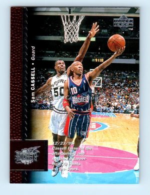 1996 Upper Deck #43 Sam Cassell Houston Rockets