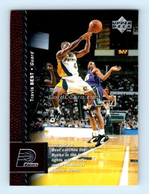 1996 Upper Deck #47 Travis Best Indiana Pacers