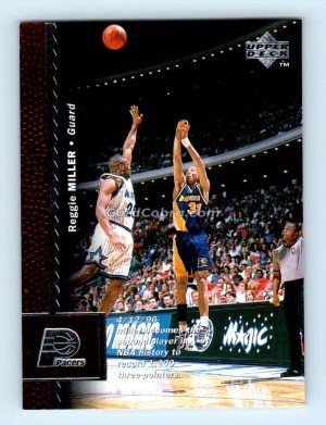 1996 Upper Deck #52 Reggie Miller Indiana Pacers