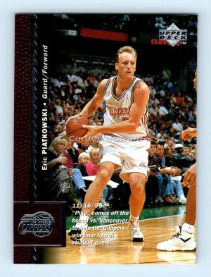 1996 Upper Deck #55 Eric Piatkowski Los Angeles Clippers