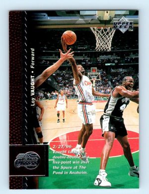 1996 Upper Deck #57 Loy Vaught Los Angeles Clippers