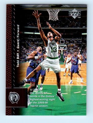 1996 Upper Deck #6 Todd Day Boston Celtics