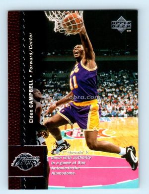 1996 Upper Deck #60 Elden Campbell Los Angeles Lakers