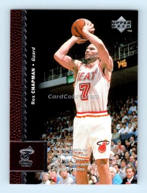 1996 Upper Deck #64 Rex Chapman Miami Heat