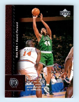 1996 Upper Deck #7 Rick Fox Boston Celtics