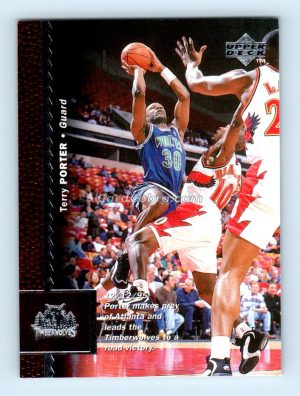 1996 Upper Deck #75 Terry Porter Minnesota Timberwolves