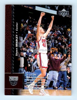 1996 Upper Deck #77 Shawn Bradley New Jersey Nets