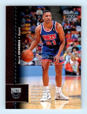 1996 Upper Deck #78 Kevin Edwards New Jersey Nets