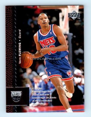 1996 Upper Deck #79 Vern Fleming New Jersey Nets