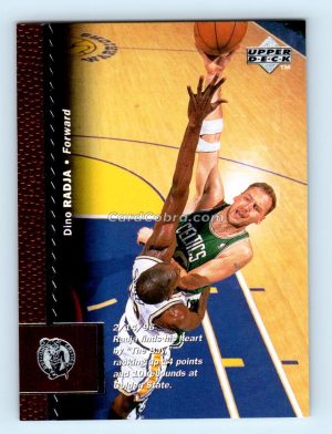 1996 Upper Deck #8 Dino Radja Boston Celtics