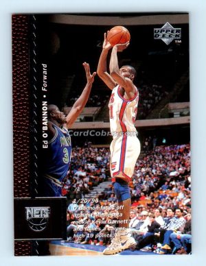 1996 Upper Deck #80 Ed O'Bannon New Jersey Nets