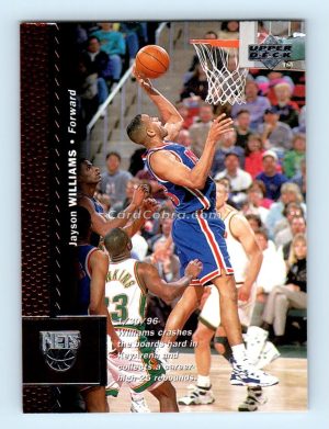 1996 Upper Deck #81 Jayson Williams New Jersey Nets