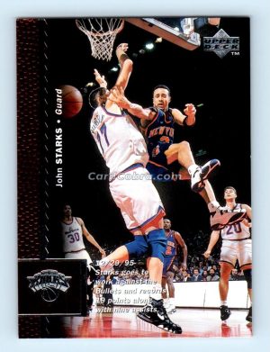 1996 Upper Deck #82 John Starks New York Knicks