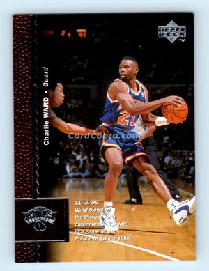 1996 Upper Deck #84 Charlie Ward New York Knicks