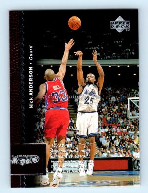 1996 Upper Deck #85 Nick Anderson Orlando Magic