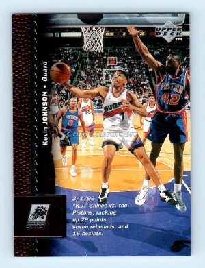 1996 Upper Deck #95 Kevin Johnson Phoenix Suns