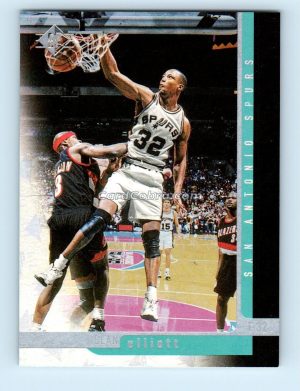 1996 Upper Deck SP #100 Sean Elliott San Antonio Spurs